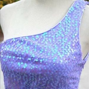 MORGAN & CO LILAC Formal Evening Prom Gown 7